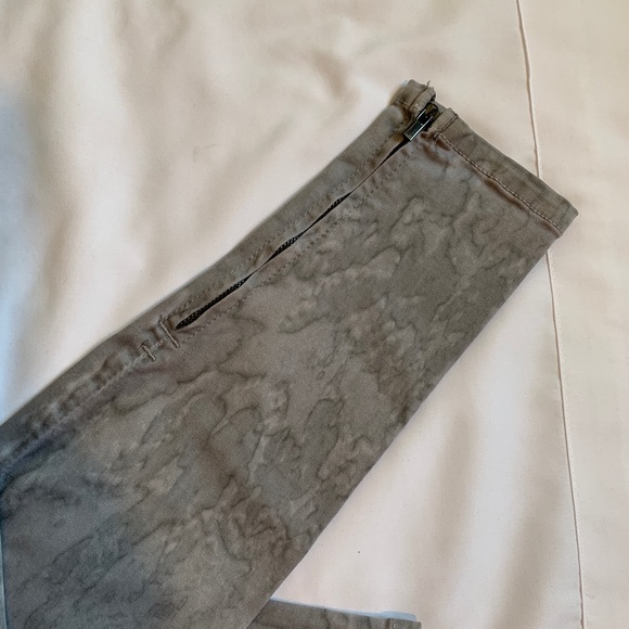 Joe’s Jeans Grey Monument Leggings Zip Ankle Sz L - Picture 6 of 8